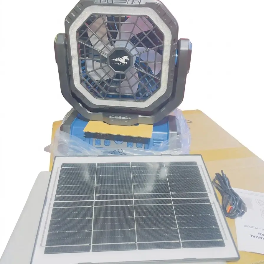 Ventilador Recargable Solar Inusuki — imagen 2